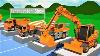 Truck Construction Vehicles For Kids Excavator Dump Truck Truck Car Buddies