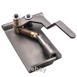 Universal 2Pc Skid Steer Quick Tach Conversion Adapter For Latch Box Weld On