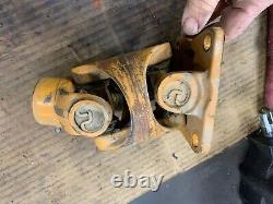 Used drive coupler shaft U joint assembly fits Case 1845C 560 trencher H435187