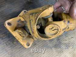 Used drive coupler shaft U joint assembly fits Case 1845C 560 trencher H435187