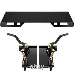 VEVOR Skid Steer Quick Attachment Plate & Conversion Adapter Latch Box 1/4