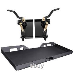 VEVOR Skid Steer Quick Attachment Plate & Conversion Adapter Latch Box 1/4