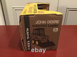 Vintage Ertl John Deere Industrial Loader Skid Steer Still In Box #571 1/16