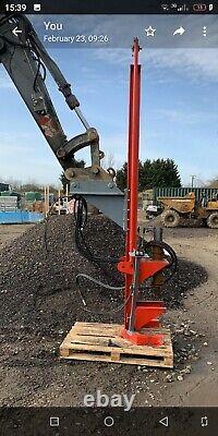 Water Drill Rig Borehole Piling Mast For Tractor Skid steer Etc