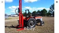 Water Drill Rig Borehole Piling Mast For Tractor Skid steer Etc