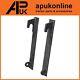 Weld On Loader Brackets Pair 630mm Hook Hole For Jcb Qfit Telehandler Skid Steer