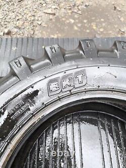 X4 BKT 10-16.5 Skid Steer Tractor Tyres 8 Ply Rating Load Range D