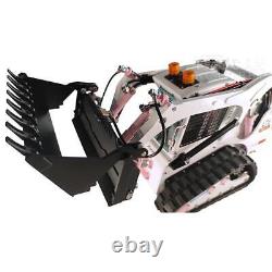 1/14 LESU Skid-Steer suivi RC RTR Chargeur hydraulique Aoue-LT5 avec son et lumière