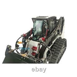 1/14 Rc Chargeur Bobcat Metal Hydraulique Lesu Aoue Lt5 Lampe Artr Tracked Skid-steer