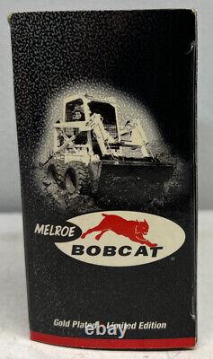1/25 Melroe Bobcat M-610 End Loader Skid Steer 50th Ann Gold Diecast Nouveau Dans La Boîte
