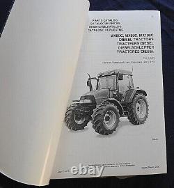 1998-2002 Case Ih Mx80c Mx90c Mx100c Catalogue Manuel Des Pièces De Tracteur Diesel Minty