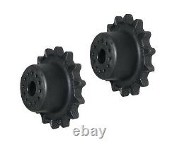 2 Pignons Hd Drive S'adapte À Some Bobcat T180, T190, T550, T590, 12 Bolt 7166679