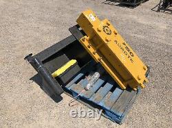 2021 Agrotk 750 680 Marteau Pilon Hydraulique pour Pieu de Poteau Skid Steer NOUS EXPÉDIONS