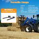 2pcs Pour Tracteur Agricole Chargeur Seau Skid Steer Pince Sur Fourches à Palettes 1500lbs