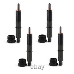 4PCS Injecteur de carburant J919331 pour Case-IH Skid Steer 1840 1845C Backhoe 580 Super