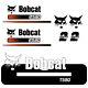 Autocollants Bobcat T590 Autocollants Chargeur à Chenilles Bobcat Kit De Décalcomanies De Rechange