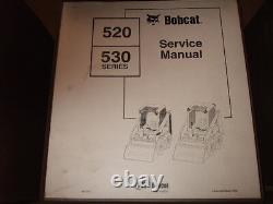 Bobcat 520 530 Série Skid Steer Loader Manuel De Réparation