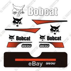Bobcat S650 Kit Sticker Chargeur Sur Chenilles Compact Skid Steer 2017 2018 2019