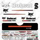 Bobcat T770 Compact Chargeuse Sur Chenilles Decal Kit Skid Steer (rayures Droites)