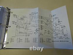 Case 1825 Uni-loader Skid Steer Service Réparation Manuelle Shop Livre Nouveau Avecbinder