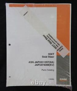 Case 95xt 95 Xt Skid Steer Loader Tractor Parts Manual Catalog Ser. # Jaf0311357