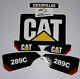 Cat Decal 289c Sticker Set Fast Livraison Gratuite