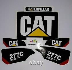 Cat Decal Kit Loader 277c 2 Speed Xps