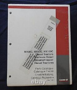 Catalogue de pièces de tracteur diesel Case Ih Mx80c Mx90c Mx100c de 1998 à 2002 en excellent état