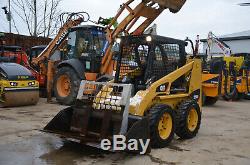 Caterpillar 226 B3 Année Chargeurs Compacts Loader 2011 Cat Diesel £ 10250 + Tva