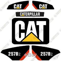 Caterpillar 257b-2 Decal Kit Skid Steer Équipement Autocollants 257 B 2