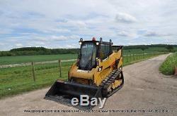 Caterpillar 259 B3 Cat Y2012 Compact Rubber Tracked Loader Skid Steer £ 15600 + Tva