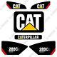Caterpillar 289c-2 Decal Kit Décalcomanies Équipement (xps À Haut Débit À Deux Vitesses)