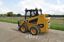 Chargeur Compact Caterpillar 216 B3 Cat Y2013 + Godet + Fourches 1750 € + Tva