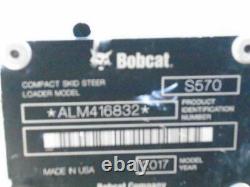 Chargeur De Pneus En Caoutchouc Bobcat S570 2017