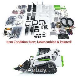 Chargeur hydraulique RC LESU 1/14 Aoue LT5 Skid-Steer Tracked Véhicule Peint KIT