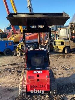 Chargeuse compacte à direction à glissement mini JCB Bobcat Kanga Kid Opico V twin démarrage électrique