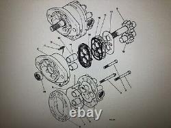 Chargeuse compacte à direction skid Case 1830 1971 Numéro de pièce de la pompe hydraulique D61905 / 363688a1