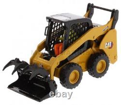 Chargeuse compacte sur pneus Cat 272D3 DIECAST MASTERS 85678 1:32