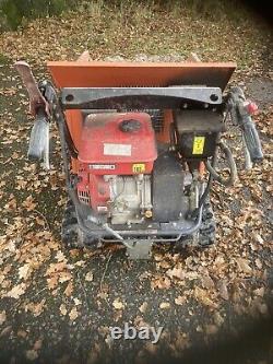 Dumper Mini Site Sur Chenilles à Pétrole 500kg de Charge Utile / Brouette Motorisée