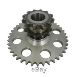 Ensemble Des Chaînes D'entraînement Cluster Sprocket D76529 D64175 D63780 Case Skid Steer 1845