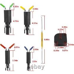 Ensemble d'outils d'installation de joint d'étanchéité pour vérins hydrauliques pour chargeuses compactes, chargeuses sur pneus, tractopelles.