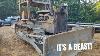 Essayer Ma Main Sur Le Bulldozer à Câble Diesel Creeks Cat D8
