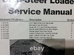 Gehl Sl4640 4840 5640 6640 Skid Steer Loader Service Shop Repair Workshop Manuel