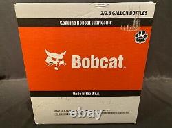 Huile Hydraulique Bobcat Authentique Fluide Hydrostatique 5 Gallon (2x2,5) Chargeur De Skidsteer