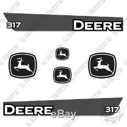 John Deere 317 Decal Kit Mini Chargeur Matériel Autocollants Des Étiquettes De Remplacement