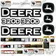 John Deere 320d Decal Kit Skid Steer Décalcomanies 320 D 320-d Autocollants D’avertissement