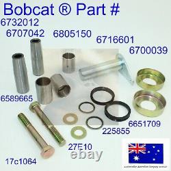 Kit de bague de pivotement pour broche de Bobcat 6732012 6589665 6716601 6805150 763 773 7753 S130