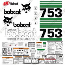 Kit de décalcomanies Bobcat 753 pour chargeuse compacte, décalcomanies en vinyle 7 ans