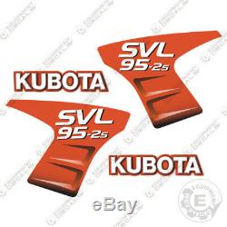 Kubota Svl 95-2s Autocollants Muraux Compacts De Remplacement De Braquage (95) 2s 952s