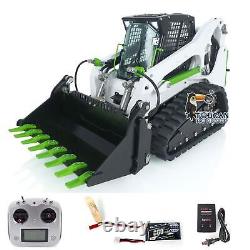 LESU 1/14 Échelle Aoue LT5 RC RTR Chargeur Hydraulique Skid-Steer Voiture Radio Tracked